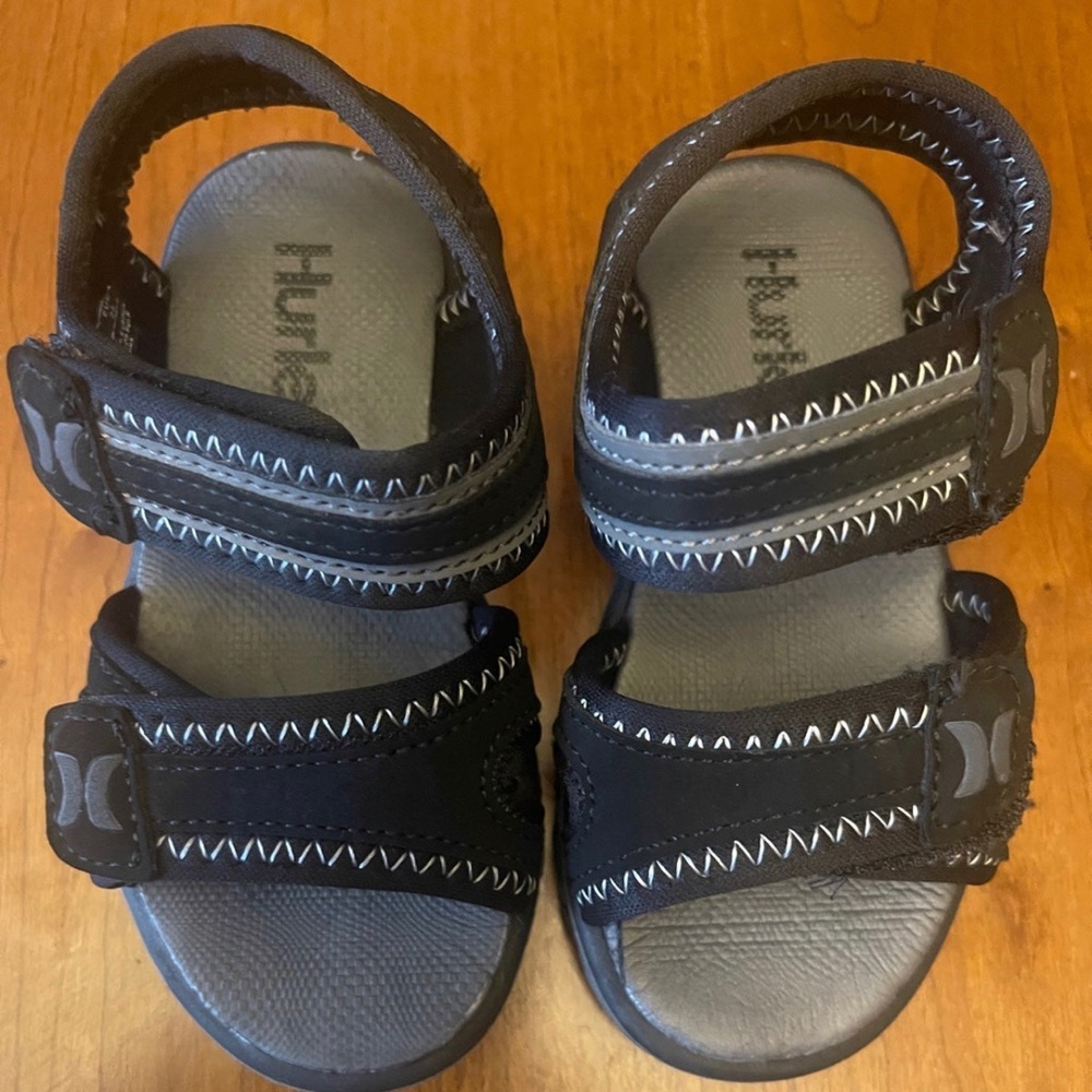 Hurley Sandals Size 7 Toddler